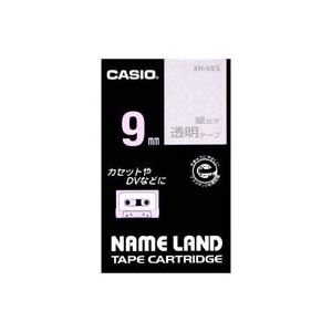 【マラソンでP最大47倍】(まとめ)カシオ CASIO 透明テープ XR-9XS 透明に銀文字 9mm【×5セット】 【マラソンでP最大47倍】(まとめ)カシオ CASIO 透明テープ XR-9XS 透明に銀文字 9mm【×5セット】