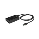 StarTech.com 4ポートUSB3.0ハブ 金属ケース USB-A×3口/C×1口 5Gbps 産業用 ブラックHB30A3A1CST 1個(2)