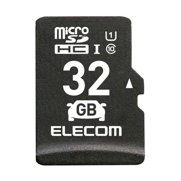 【マラソンでポイント最大46倍】（まとめ）エレコム ドライブレコーダー向けmicroSDHCメモリカード 32GB MF-DRMR032GU11 1枚【×3セット】