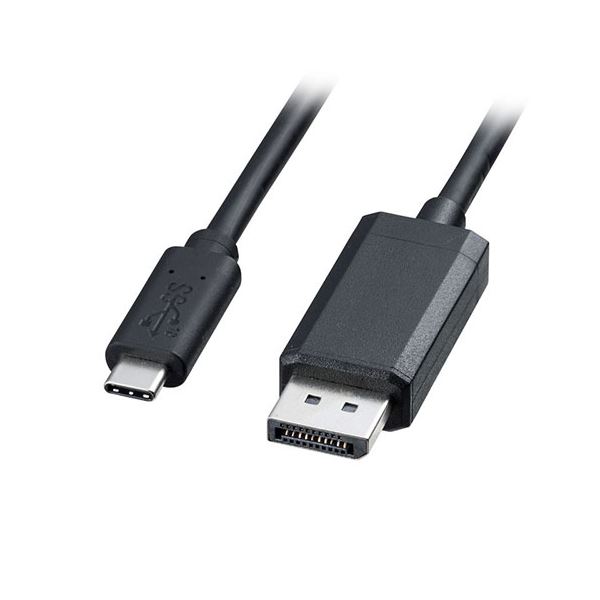 【クーポン配布中】サンワサプライ TypeC-DisplayPort変換ケーブル 1m KC-ALCDP10K