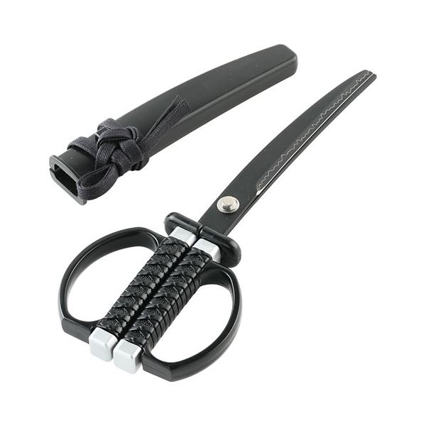 【ポイント20倍】ニッケン刃物 忍者刀はさみ 掛台付き NJ-32BL