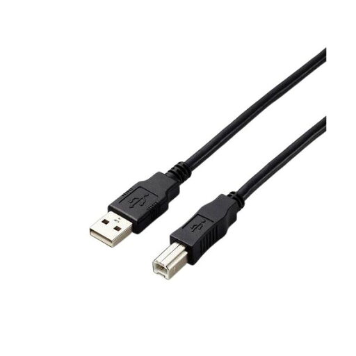 【クーポン配布中】エレコム USB2.0 A-Bケーブル5.0m RoHS指令準拠(10物質) U2C-AB50BK/ID 1本 【クーポン配布中】エレコム USB2.0 A-Bケーブル5.0m RoHS指令準拠(10物質) U2C-AB50BK/ID 1本