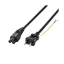 【ポイント20倍】【5個セット】 サンワサプライ 電源コード KB-DM3S-1X5(2)
