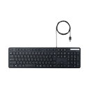 【ポイント20倍】エレコム 抗菌・薄型有線フルキーボードTK-FCM108KBK(2)