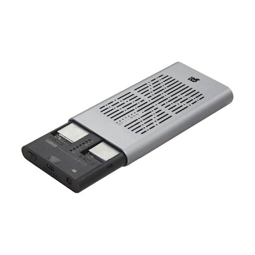 【ポイント20倍】ラトックシステム USB3.2 Gen2x2 M.2 SSDケース(クローン機能搭載・NVMe 2台用) RS-ECM2-U32C 【ポイント20倍】ラトックシステム USB3.2 Gen2x2 M.2 SSDケース(クローン機能搭載・NVMe 2台用) RS-ECM2-U32C