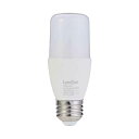 (まとめ) インターテクノロジー LED電球 T形 E26口金 7.5W 3000K 電球色 LDT8L-G-E26 1個 【×3セット】(3)