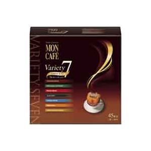 【クーポン配布中&マラソン対象】(まとめ)片岡物産 モンカフェバラエティセブン 45袋入1箱 【×3セット】【代引不可】