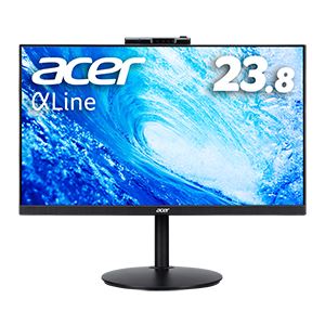 【クーポン配布中】Acer AlphaLine 23.8型ワイド液晶ディスプレイ(23.8型/1920×1080/ミニD-Sub15ピン・DisplayPort・HDMI/ブラック/スピーカー:あり) CB242YDbmiprcx