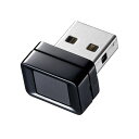 【ポイント20倍】サンワダイレクト 指紋認証リーダー(PC用・USB接続・WindowsHello対応・指紋最大10件登録) 400-FPRD1 1個(2)
