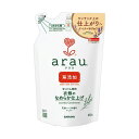 【クーポン配布中&マラソン対象】(まとめ) サラヤアラウ.洗濯用リンス仕上げ 詰替 650mL 1個 【×5セット】(3)