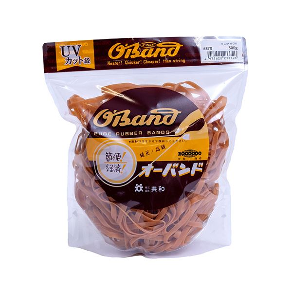 【クーポン配布中】共和 オーバンド#370 内径89mm 500g入 透明袋 GMA-N-008 1袋