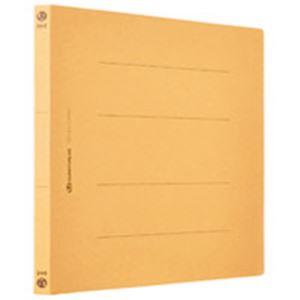 【クーポン配布中】フラットファイル/紙バインダー 【A4/2穴 360冊入り】 ヨコ型 イエロー(黄) D018J-3..