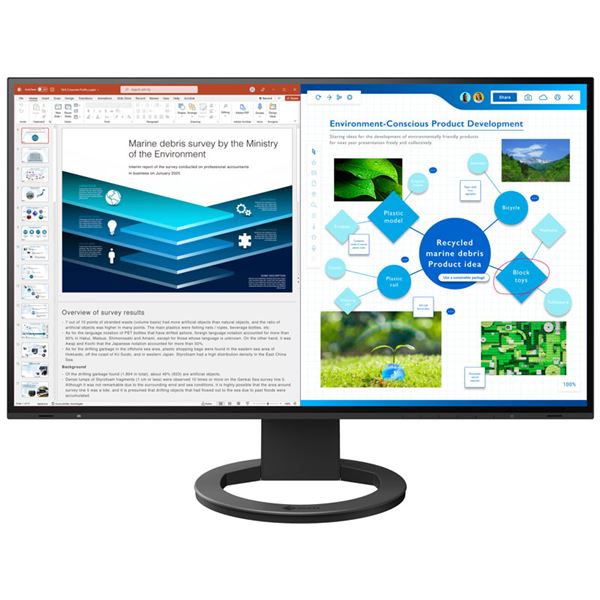 【ポイント20倍】EIZO 液晶ディスプレイ 27型/2560×1440/HDMI、DisplayPort、USBType-C/ブラック/スピーカー:あり EV2781-BK