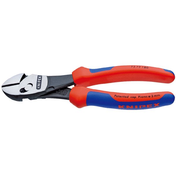 KNIPEX クニペックス ツインフォースニッパー コンフォート 全長180mm 7372-180
