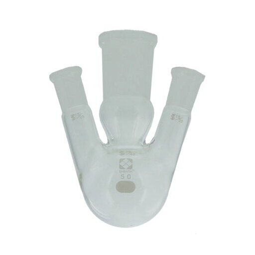 【ポイント20倍】【柴田科学】共通摺合三口丸底フラスコ 100mL 005360-15100 【ポイント20倍】【柴田科学】共通摺合三口丸底フラスコ 100mL 005360-15100