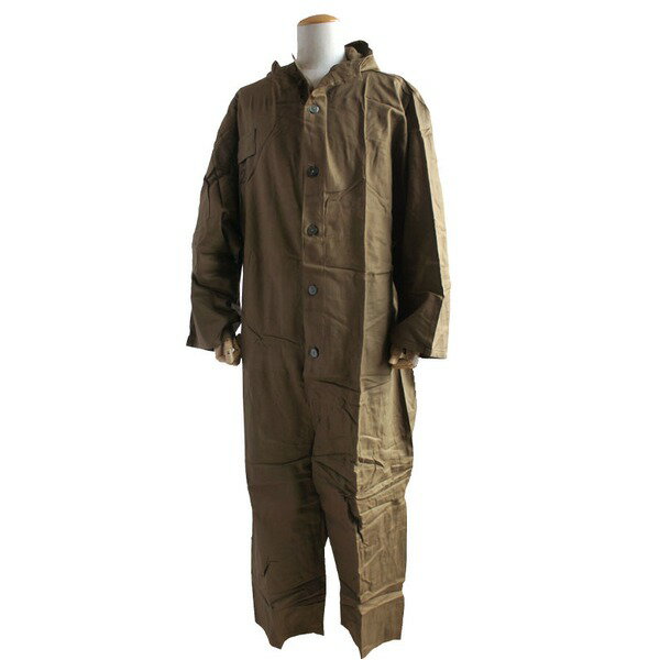 チェコ軍 放出 ワーク カバーオール 2 L相当 チェコ製 綿 デッドストック 未使用 つなぎ ミリタリーウェア ワークウェア(4)