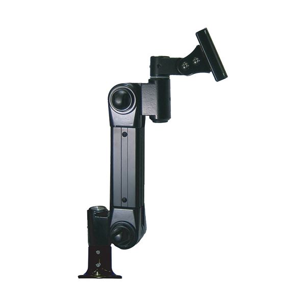 【ポイント20倍】ライブクリエータ スタンダードアーム フランジ付グロメット固定 中荷重 ブラック ARM..