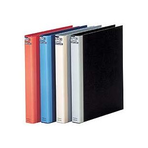 (まとめ) マルマン ダブロックファイル A4タテ 30穴 200枚収容 背幅38mm ブルー F948R-02 1冊 【×5セッ..