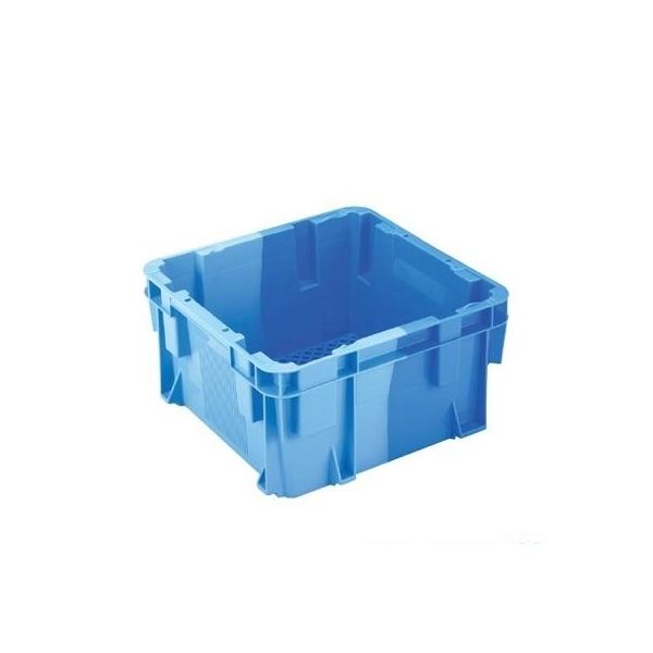 【クーポン配布中&ブラックフライデー対象】業務用コンテナボックス/食品用コンテナー 【NF-M19E】 ダークブルー/ブルー 材質：PP【代引不可】
