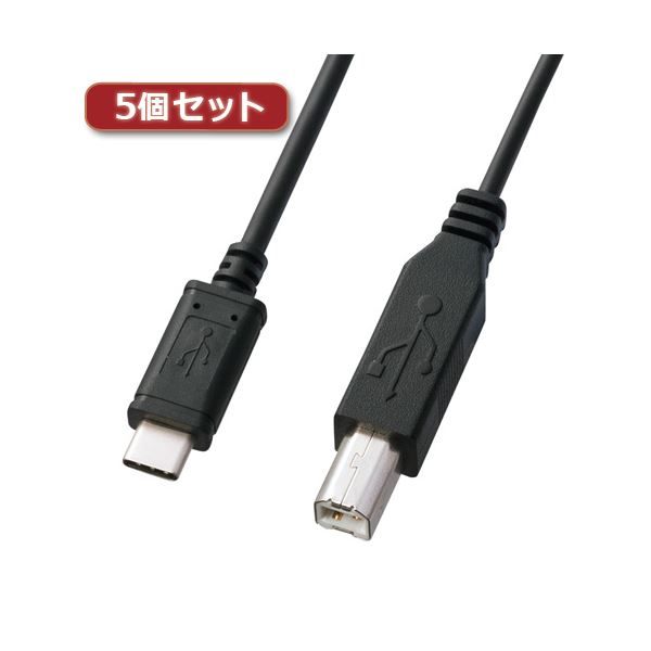 ڥݥ20ܡ5ĥå 掠ץ饤 USB2.0TypeC-B֥ KU-CB10X5