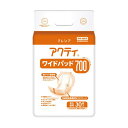 【ポイント20倍】(まとめ) 日本製紙クレシア アクティ ワイドパッド700 30枚【×10セット】(4)