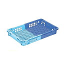 【マラソンでP最大47倍】業務用コンテナボックス/食品用コンテナー 【NF-M22】 ダークブルー/ブルー 材質:PP【代引不可】(3)