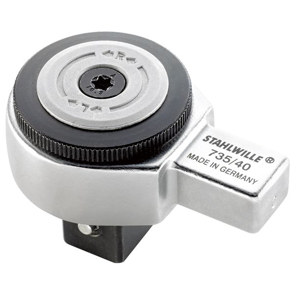 【クーポン配布中】STAHLWILLE（スタビレー） 735／40 トルクレンチ差替ヘッド（ラチェット） （58250040）