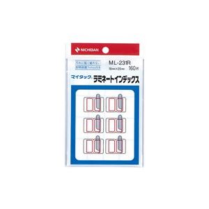 ■サイズ・色違い・関連商品関連商品の検索結果一覧はこちら■商品内容【ご注意事項】・この商品は下記内容×200セットでお届けします。■商品スペック便利なラミネートインデックスラベル（赤枠小）です。整理や分類、表示に。透明保護フィルムつき。●材質：上質紙・保護フィルム：PET●ラベルサイズ：18mm×25mm、16面●赤枠（小）●シート数：10シート■送料・配送についての注意事項●本商品の出荷目安は【1 - 8営業日　※土日・祝除く】となります。●お取り寄せ商品のため、稀にご注文入れ違い等により欠品・遅延となる場合がございます。●本商品は仕入元より配送となるため、沖縄・離島への配送はできません。[ ML-231R ]文房具・事務用品＞ラベル・ステッカー＞ラベル用紙＞＞