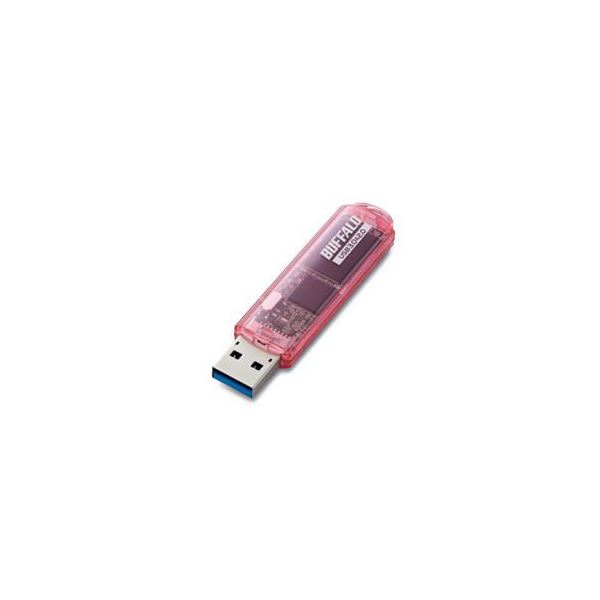 【クーポン配布中&マラソン対象】BUFFALO バッファロー バッファローツールズ対応USB3.0用USBメモリースタンダードモデル 32GB ピンクモデル RUF3-C32GA-PK