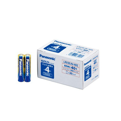 【マラソンでP最大47倍】(まとめ) パナソニック EVOLTAアルカリ乾電池 LR03EJN/40S(40本入) 【×2セット】 【マラソンでP最大47倍】(まとめ) パナソニック EVOLTAアルカリ乾電池 LR03EJN/40S(40本入) 【×2セット】