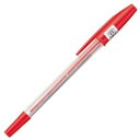 【クーポン配布中】(業務用100セット) 三菱鉛筆 ボールペン SA-R10P.15 赤 10本 ×100セット