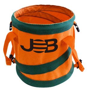 【クーポン配布中】(まとめ)現場用折りたたみ式ゴミ箱 【SSサイズ×5セット】 ジョブマスター JGB-SS