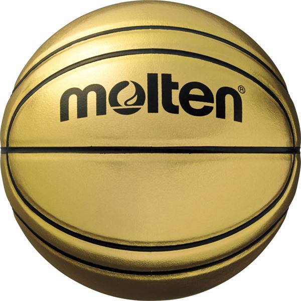 【クーポン配布中】【モルテン Molten】 記念ボール バスケットボール 【7号球】 ゴールド 人工皮革 BGSL7 〔運動 スポーツ用品 イベント 大会〕
