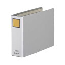 【クーポン配布中】(まとめ) キングファイルG B5ヨコ 500枚収容 背幅66mm グレー 965N 1冊 【×10セット】