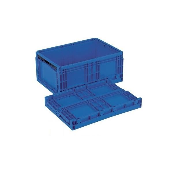 【ブラックフライデーでP最大47倍】折りたたみコンテナー/オリコン 【RS-BB40S】 ダークブルー 材質：PP【代引不可】