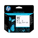 (まとめ) HP72 プリントヘッド グレー/フォトブラック C9380A 1個 【×3セット】(2)