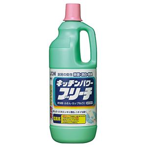 【ポイント20倍】（まとめ） ライオン キッチンパワーブリーチ 1.5kg BLKB1.5 1本 【×15セット】