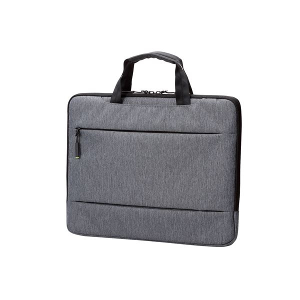 【ブラックフライデーでP最大47倍】(まとめ) エレコム ハンドル付きインナーバッグ(カジュアル) BM-IBCH13GY 【×2セット】