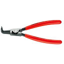 【ポイント20倍】KNIPEX(クニペックス)4621-A21 軸用スナップリングプライヤー 曲(SB)