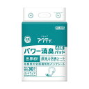 【マラソンでP最大47倍】(まとめ) 日本製紙クレシア アクティ パワー消臭パッド600 30枚【×2セット】
