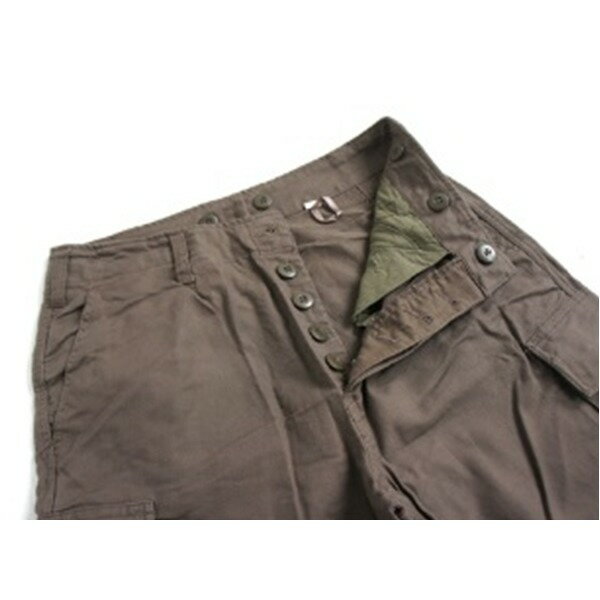 【クーポン配布中】山岳猟兵用登山パンツ ドイツ連邦国軍 モルスキンショートパンツ オリーブGr8（88cm） 【 レプリカ 】