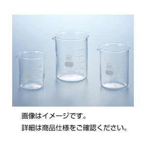 【マラソンでP最大47倍】（まとめ）硼珪酸ガラス製ビーカー（IWAKI）500ml【×5セット】