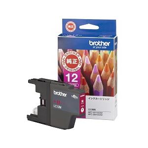 【クーポン配布中&マラソン対象】ブラザー工業 インクカートリッジ (マゼンタ) LC12M