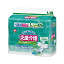 ■サイズ・色違い・関連商品■L 17枚[当ページ]■M 20枚■商品内容【ご注意事項】・この商品は下記内容×2セットでお届けします。■商品スペック●入数：(1) 20 枚(2) 17 枚 ●目安吸収量：450cc ●ヒップサイズ：(1) 70 〜 95cm (2) 90〜 125cm ■送料・配送についての注意事項●本商品の出荷目安は【3 - 6営業日　※土日・祝除く】となります。●お取り寄せ商品のため、稀にご注文入れ違い等により欠品・遅延となる場合がございます。●本商品は仕入元より配送となるため、沖縄・離島への配送はできません。[ 35436 ]介護用品＞失禁用品・排泄介助用品＞おむつカバー＞＞