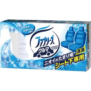 【ポイント20倍】（まとめ） P＆G クルマ用置き型ファブリーズ アクアスカッシュの香り 本体 130g 1個 ..