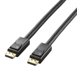 【クーポン配布中】エレコム DisplayPortケーブル/Ver1.2a/3.0m/ブラック CAC-DP1230BK