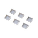 【クーポン配布中】(まとめ) サンワサプライ USBコネクタキャップ つめなし TK-UCAP2-20 1パック(20個) 【×4セット】