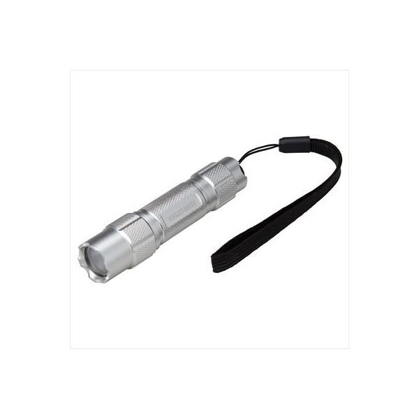 【ポイント20倍】(まとめ)YAZAWA ミニLEDアルミフラッシュライト Y06A09SV【×10セット】