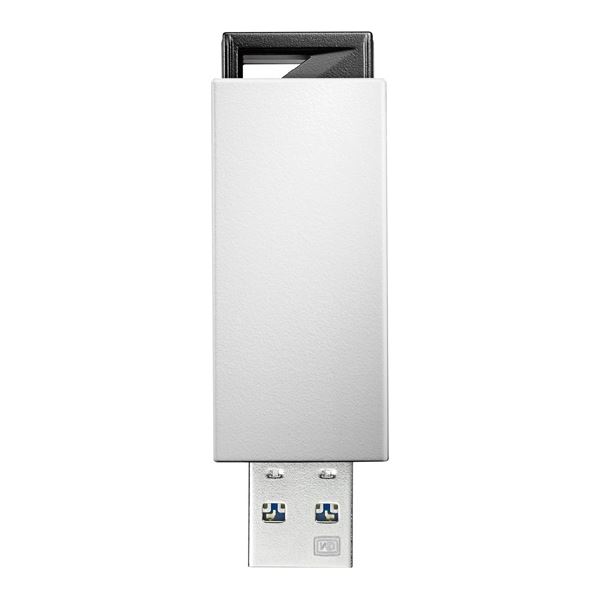 【マラソンでポイント最大46倍】アイ・オー・データ機器 USB3.0/2.0対応 ノック式USBメモリー 16GB ホワイト U3-PSH16G/W