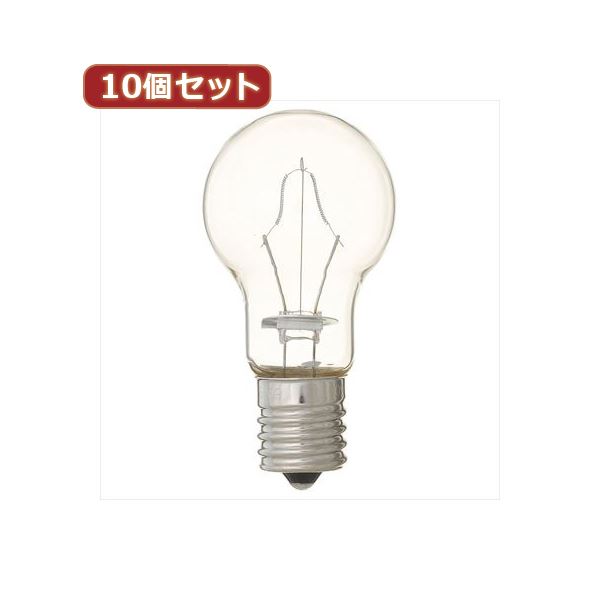 【クーポン配布中】YAZAWA 10個セット 長寿命省エネクリプトン球 P351736CLX10